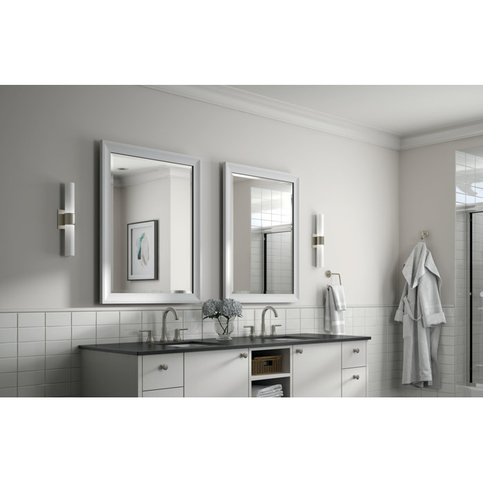 Delta Deluxe Modern Beveled Bathroom/Vanity Mirror & Reviews Wayfair